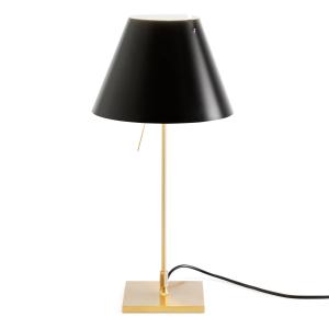 Luceplan Costanzina lámpara de mesa latón negro