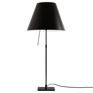 Luceplan Costanza lámpara de mesa D13 negro/negro