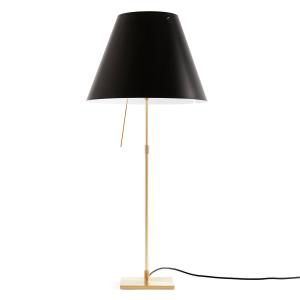 Luceplan Costanza lámpara de mesa D13 latón/negro