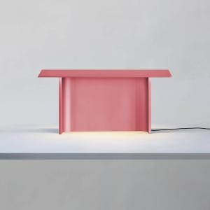 Luceplan Fienile lámpara de mesa LED, rosado