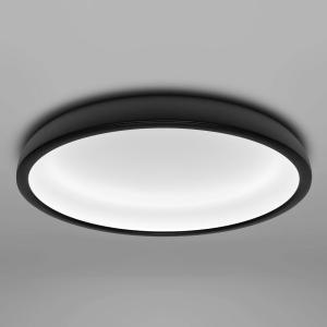 Stilnovo Lámpara LED de techo Reflexio Ø 46cm, negro