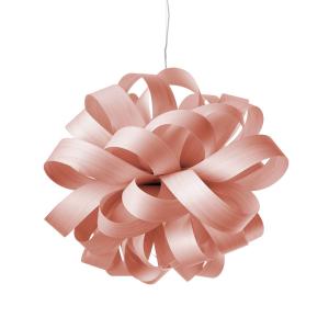 LZF LAMPS LZF Agatha Ball lámpara colgante, 84x80cm, rosa
