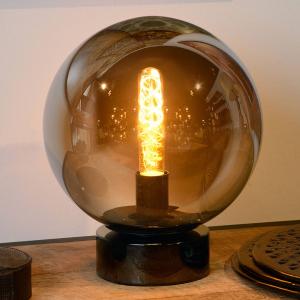 Lucide Lámpara de mesa de cristal Jorit en forma esférica,…