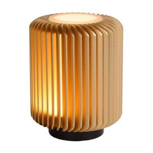 Lucide Lámpara de mesa LED Turbin, dorada