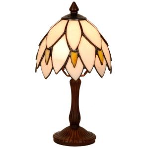 Clayre&Eef Lilli - elegante lámpara de mesa de estilo Tiffa…