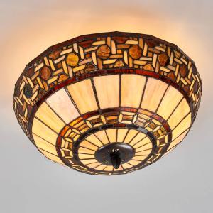 Clayre&Eef Wilma - lámpara de techo de estilo Tiffany