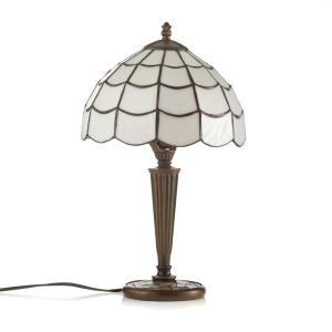 Clayre&Eef Lámpara de mesa Wiebke en estilo Tiffany