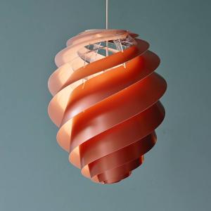 LE KLINT Swirl 2 Medium - lámpara colgante, cobre