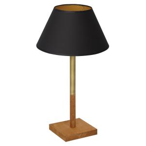 Luminex Strilo lámpara de mesa cónica latón/negro/oro
