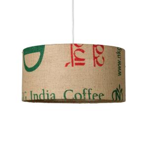 lumbono Lámpara colgante N°25 grano café saco de café yute…