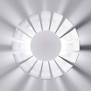 Marchetti Lámpara LED de techo de diseño Loto blanca 27 cm