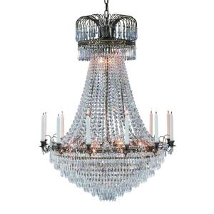 Markslöjd Magnífica lámpara de araña con velas Läckö 92 cm…