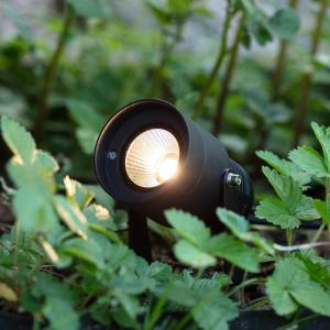 Markslöjd Foco LED Garden 24, negro, 6 vatios