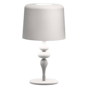 Masiero Lámpara de mesa Eva TL1 M, alto 53 cm blanco mate