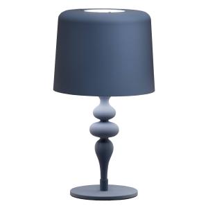 Masiero Lámpara de mesa Eva TL1 M, alto 53 cm azul marino