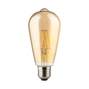 Müller-Licht E27 7W bombilla rústica LED dorada