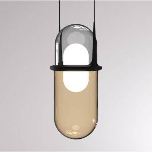 Molto Luce Pille lámpara colgante LED gris/crema