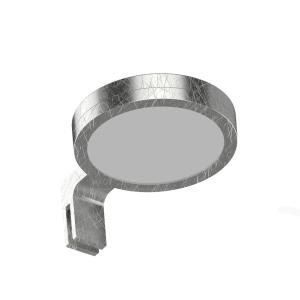 Lightme lámpara espejo LED Aqua On-Top pan plata