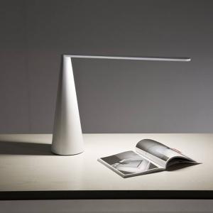 Martinelli Luce Elica lámpara mesa LED blanca 38cm