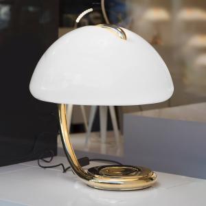 Martinelli Luce Serpente - lámpara de mesa, oro