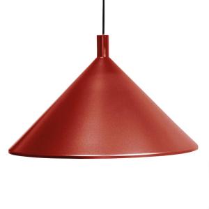 Martinelli Luce Cono lámpara colgante rojo Ø45cm
