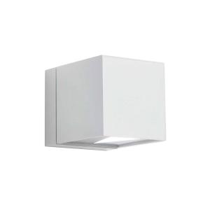 Milan Iluminación Aplique Dau con forma de cubo up-down, bl…