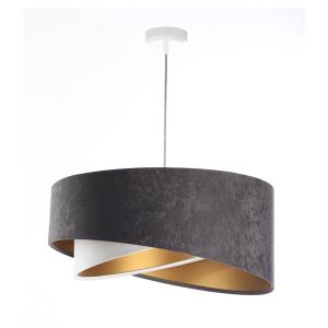 Maco Design Vivien lámpara colgante tricolor gris oscuro/bl…
