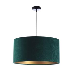 Maco Design Lámpara colgante Salina, verde/oro, Ø 60cm