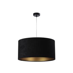 Maco Design Salina lámpara colgante, negro/oro, Ø 40cm