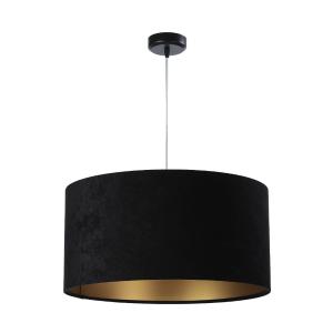 Maco Design Salina lámpara colgante, negro/oro, Ø 50cm