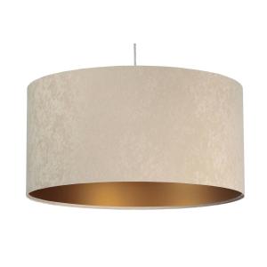 Maco Design Lámpara colgante Salina, beige/oro Ø 50cm