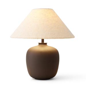 Audo Copenhagen Audo Torso lámpara de mesa LED marrón/blanc…