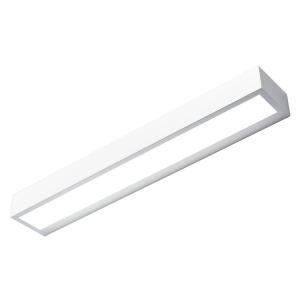 MCJ Mera aplique de pared LED, ancho 40 cm, blanco, 4.000K