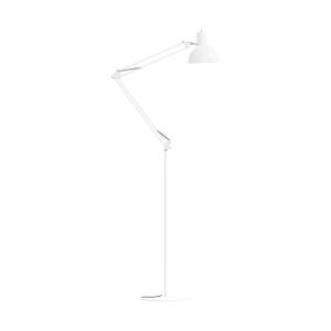 midgard Federzug lámpara de pie, ajustable, blanco