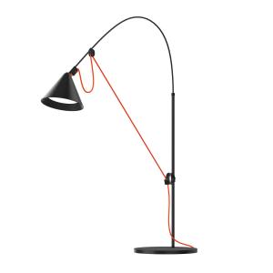midgard AYNO S lámpara de mesa negro/naranja 2.700K