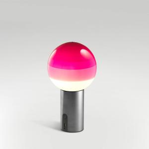 MARSET Dipping Light mesa de batería rosa/grafito