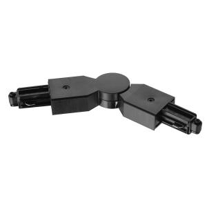 Nordlux Conector de esquina flexible para riel Link negro