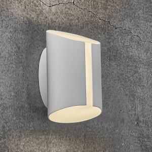 Nordlux Aplique LED exterior Grip, CCT Smart Home, blanco