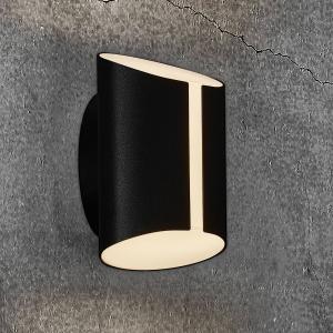 Nordlux Aplique LED de exterior Grip, CCT Smart Home negro