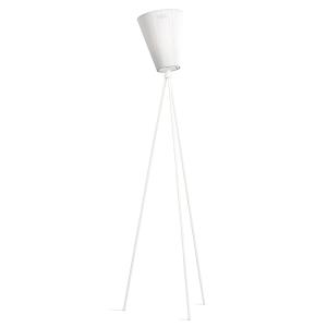 Northern Oslo Wood lámpara de pie blanco/blanco
