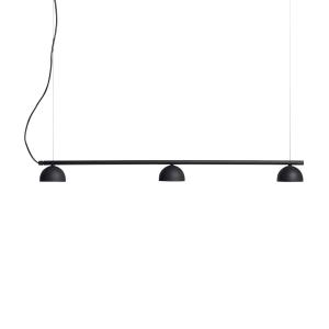 Northern Blush lámpara colgante LED 3 luces, negro