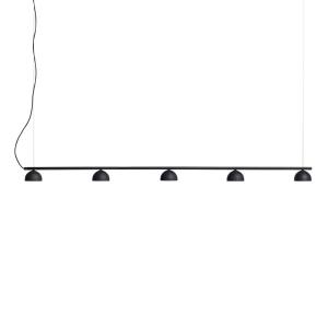 Northern Blush lámpara colgante LED 5 luces, negro