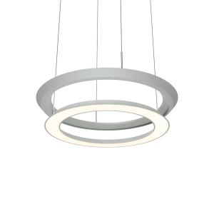 OLIGO Yano lámpara colgante LED up/down CCT, plata