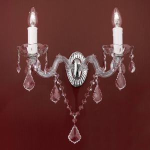 ORION Lámpara de pared de cristal María Teresa