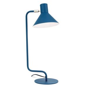 ORION Lámpara de mesa Viktoria cabeza ajustable azul