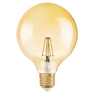 OSRAM Bombilla globo LED Gold E27 2,5W blanco cálido