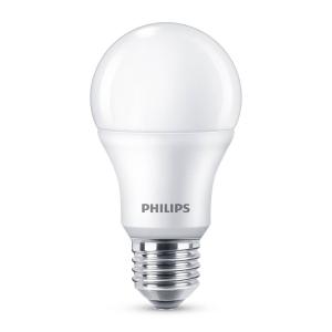 Philips E27 LED A60 8W 2700K mate paquete de 6
