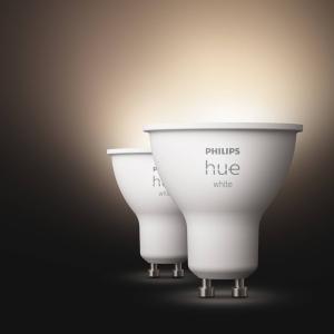 Philips Hue White bombilla LED 5,2 W GU10 set de 2