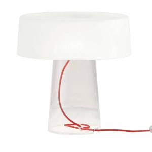 Prandina Glam lámpara de mesa, 36 cm, blanco