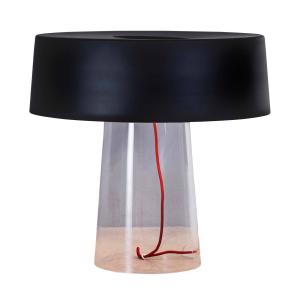 Prandina Glam lámpara de mesa, 48cm, negro